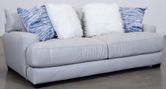 Franklin™ Luca Ivory Leather Sofa-0