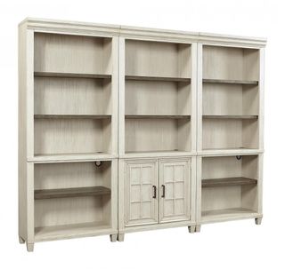 Aspenhome® Caraway Aged Ivory Bookcase Wall