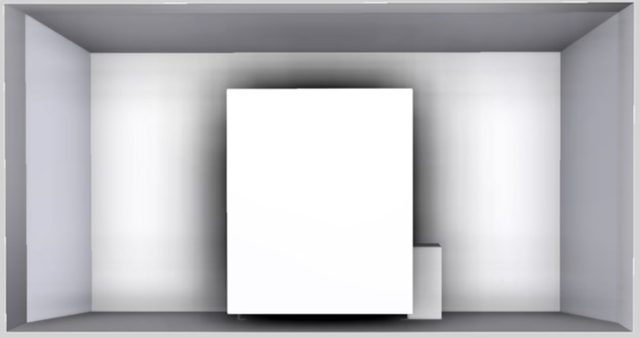 Vent-A-Hood® K Series 36" White Wall Mounted Liner Insert 3