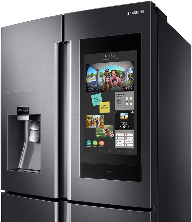 Samsung 22.0 Cu. Ft. Fingerprint Resistant Black Stainless Steel Counter Depth French Door Refrigerator 6