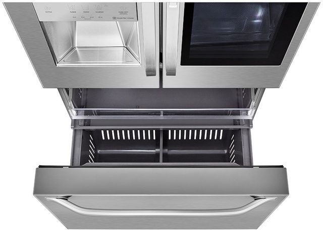 LG Studio 23.5 Cu. Ft. PrintProof™ Stainless Steel Counter Depth French Door Refrigerator 9