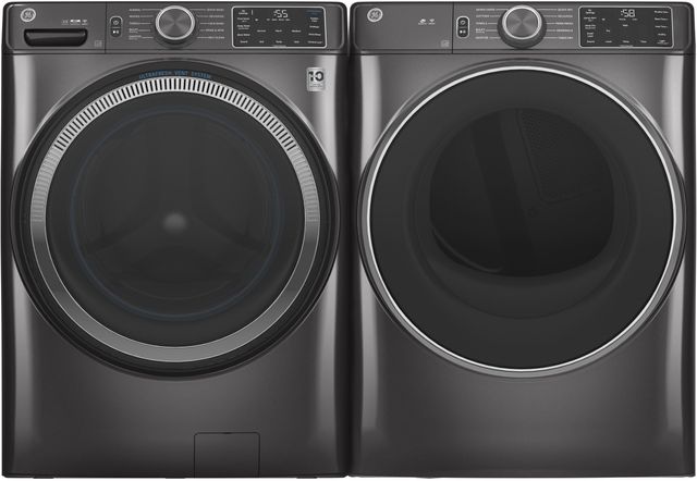 GE® 4.8 Cu. Ft. Diamond Gray Smart Front Load Washer 4