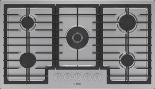 Bosch 800® Series 36" Stainless Steel Gas Cooktop