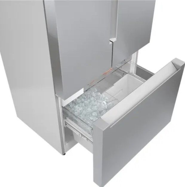 Bosch 800 Series 20.8 Cu. Ft. Easy Clean Stainless Steel Counter Depth Bottom Freezer Refrigerator 6