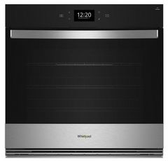 Whirlpool® 27" Fingerprint Resistant Stainless Steel Single Electric Wall Oven
