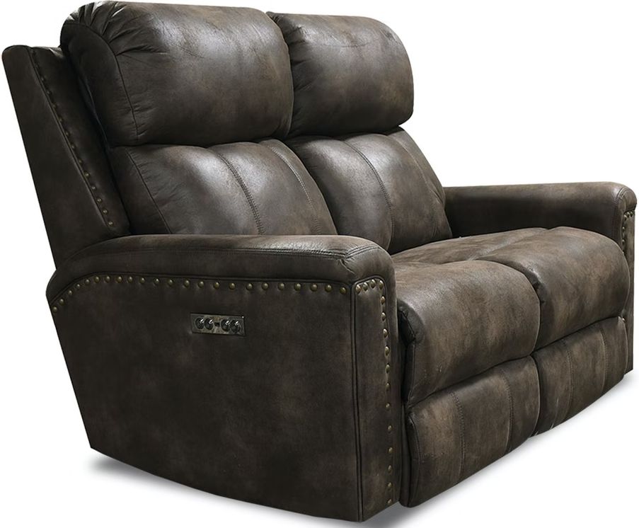 England Furniture EZ Motion Double Reclining Loveseat with Nails