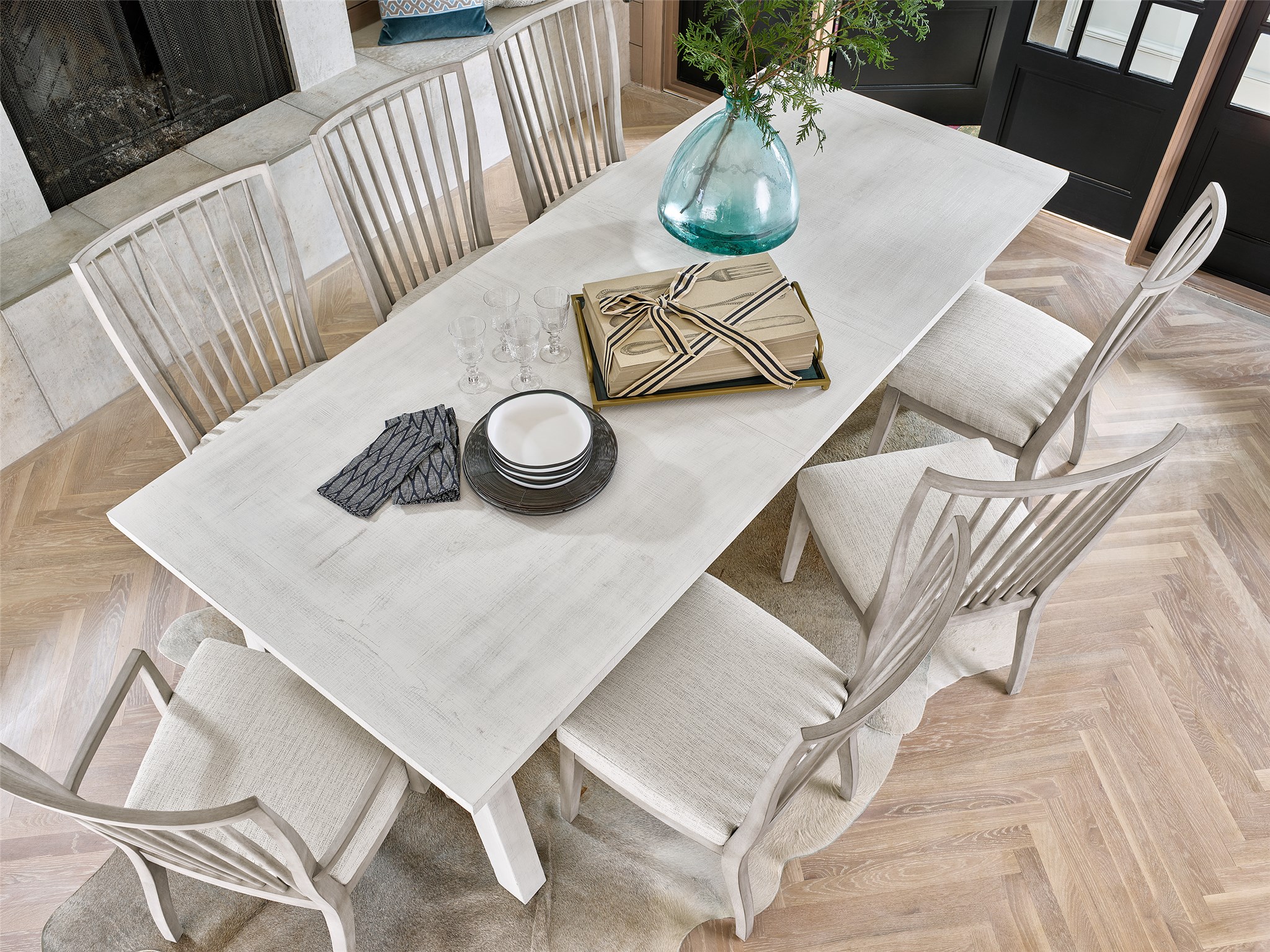 Off white deals dinette sets