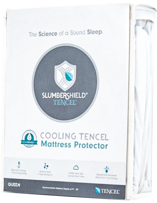 slumbershield tencel mattress protector