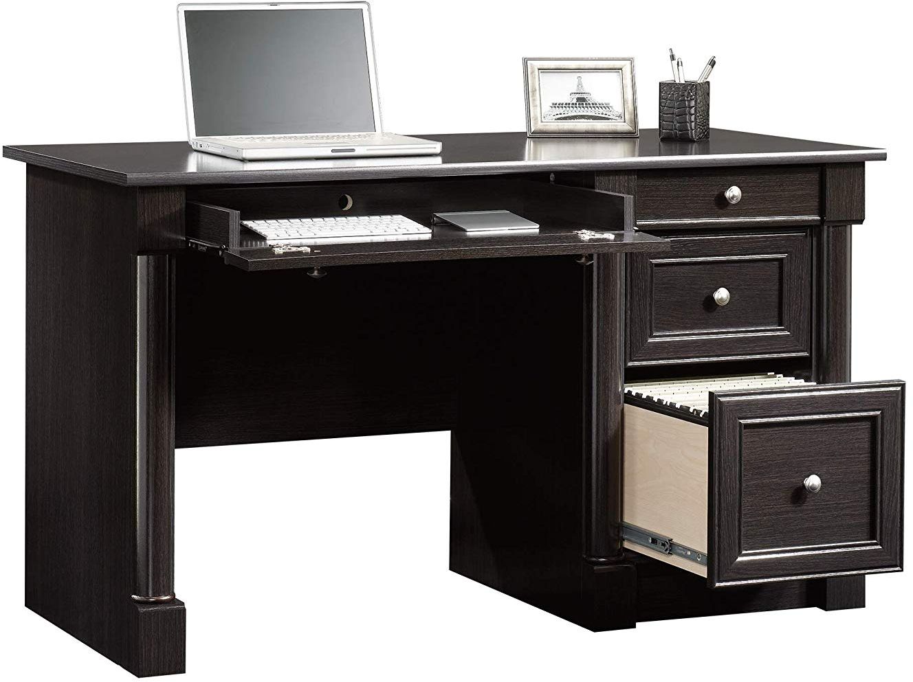 Sauder® Palladia Wind Oak Office Desk | Big Sandy Superstore ...