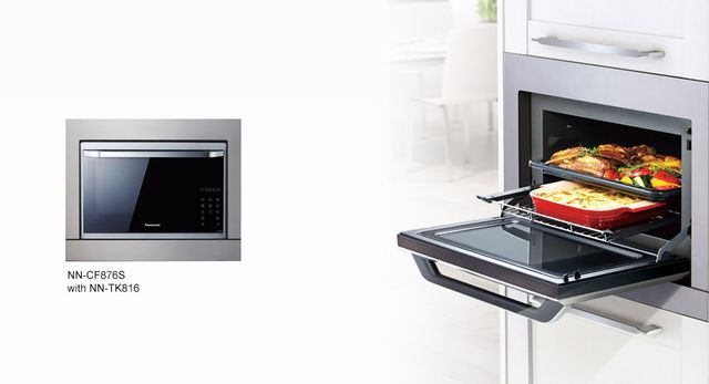 Panasonic Convection Combination Steel Oven NN-CF876S With Inverter Technology 