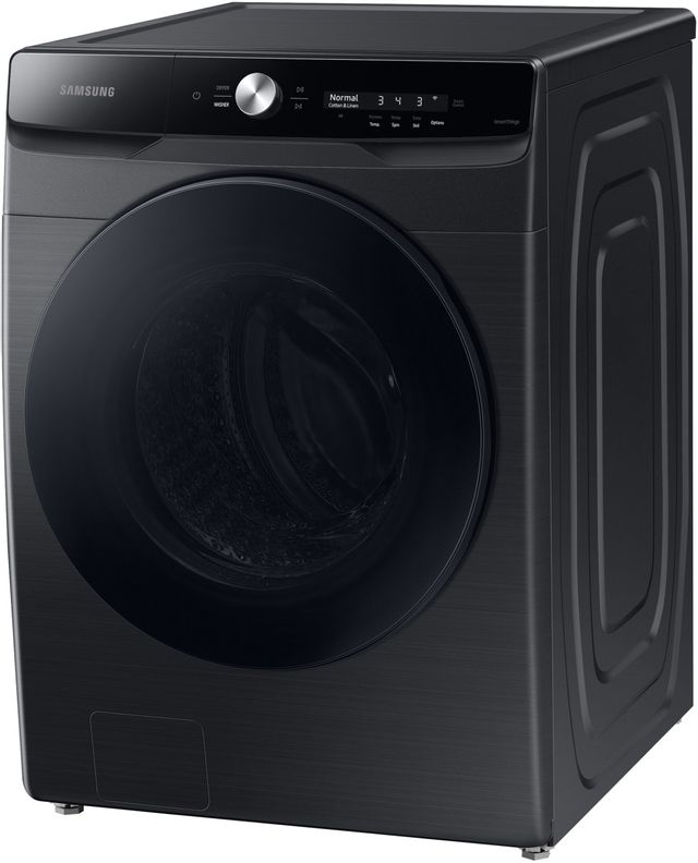 Samsung Brushed Black Front Load Laundry Pair 3