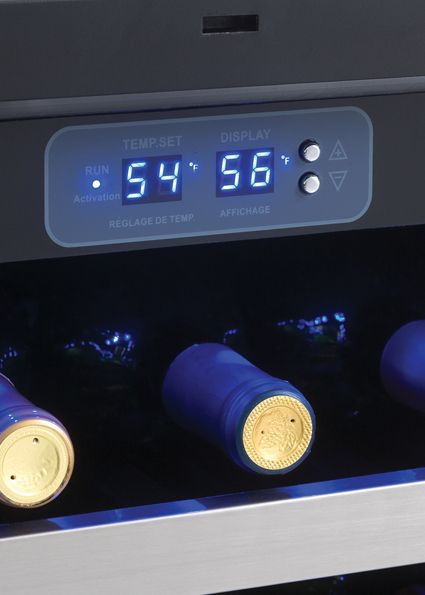 Danby® Designer® 4.0 Cu. Ft. Stainless Steel Wine Cooler 3