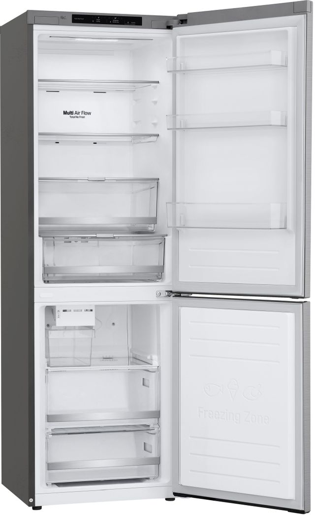 LG 12.0 Cu. Ft. PrintProof™ Stainless Steel Counter Depth Bottom Freezer Refrigerator 5