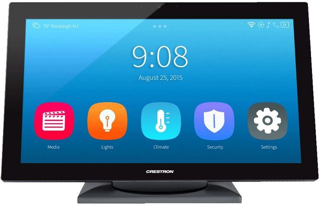 Crestron® 15.6” HD Tabletop Tilt Touch Screen-Black