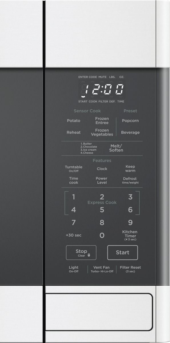 Fisher & Paykel Series 5 30" Stainless Steel Over the Range Microwave-1