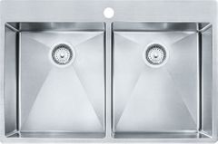 Franke Vector Stainless Steel Dual Mount Sink