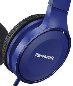 Panasonic® Lightweight Blue On-Ear Headphones 1