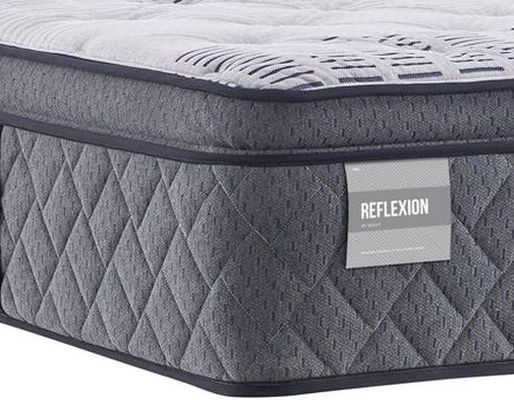 Sealy® Durham Court Hybrid Plush Pillow Top Split California King Mattress 1