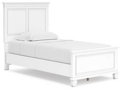 Signature Design by Ashley® Fortman White Twin Panel Bed