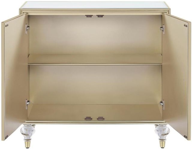 Coaster® Mirror/Champagne Accent Cabinet 2