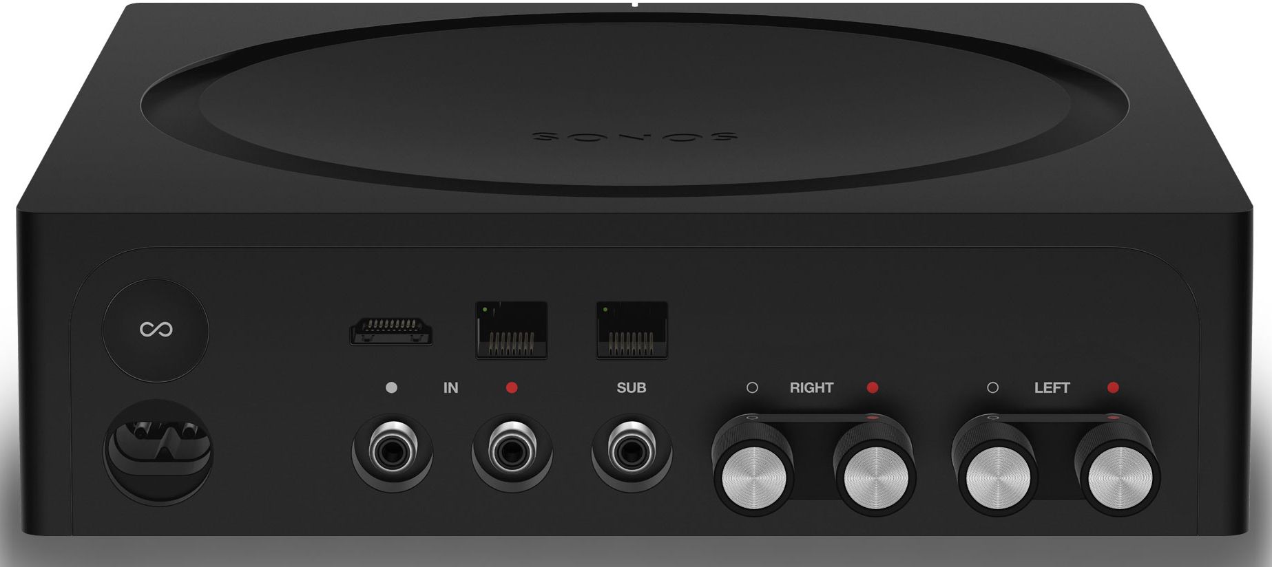 Sonos® 2 Channel Black Amplifier Home Automation & Theater Fort