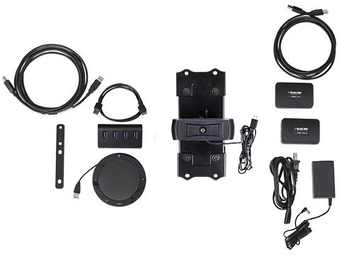 Chief® Black Fusion Center ViewShare Kit with Extender