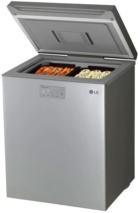 LG 4.5 Cu. Ft. Platinum Silver Compact Refrigerator 9
