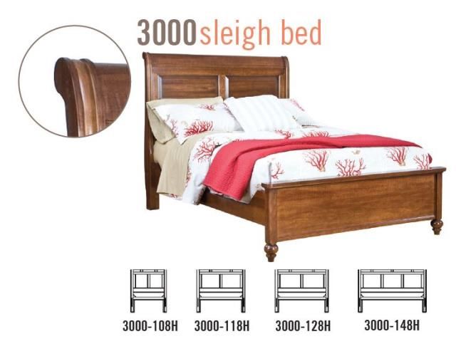 The PerfectBalance by Durham  Furniture  3 Pc. Twin Sleigh Bed  4