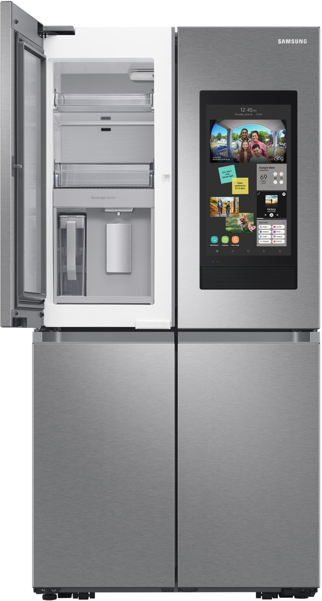 Samsung family hub refrigerator deals counter depth