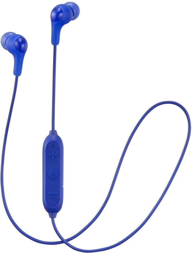 JVC HA-FX9BT Blue Gumy Wireless Bluetooth In-Ear Headphones