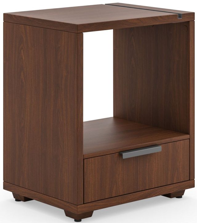 homestyles® Merge Brown Queen Bed with Nightstand-2