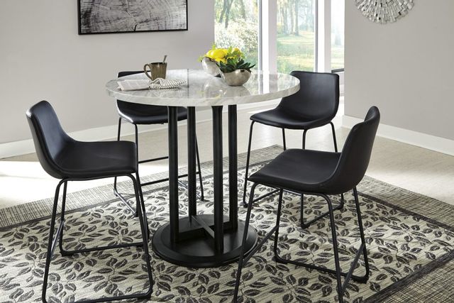 Signature Design by Ashley® Centiar Two-Tone Counter Height Dining Table-2
