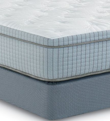 restonic scott living mirage euro top latex mattress