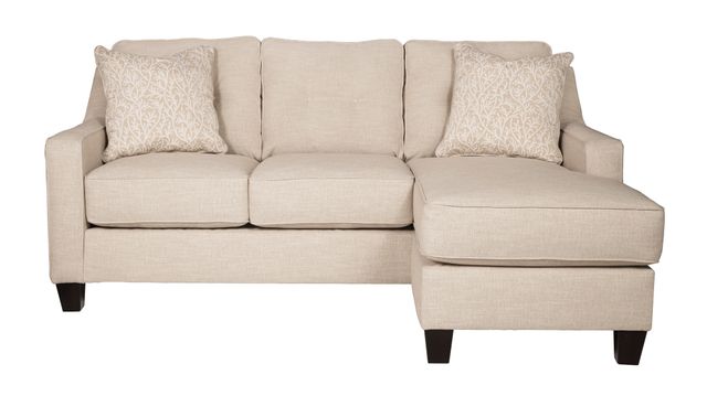 Benchcraft® Aldie Nuvella® Beige Sofa Chaise
