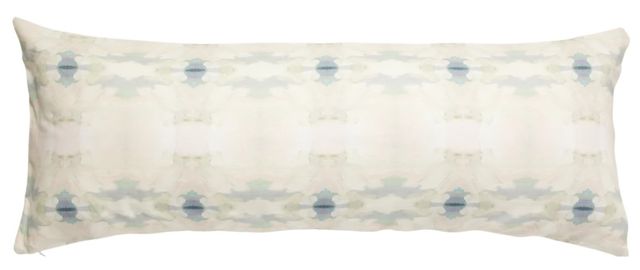 Laura Park Designs Coral Bay Pale Blue  14" x 36" Throw Pillow-0