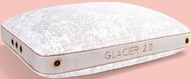 Bedgear® Glacier Performance® Shredded Latex/Polyester Fiber Blend 2.0 Medium Soft Standard Pillow-1