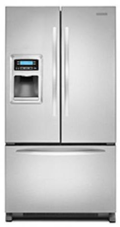 KitchenAid® Architect® Series II 19.8 Cu. Ft. French Door Refrigerator-Monochromatic Stainless Steel