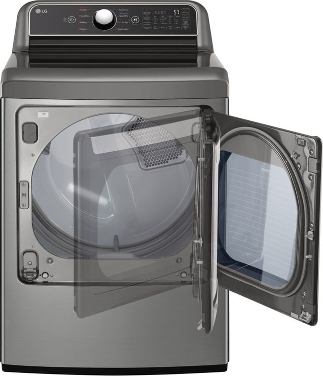 LG 7.3 Cu. Ft. Graphite Steel Electric Dryer 4