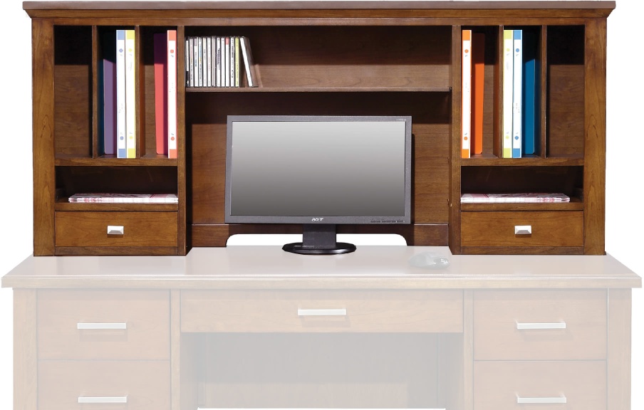 54 inch desk with hutch