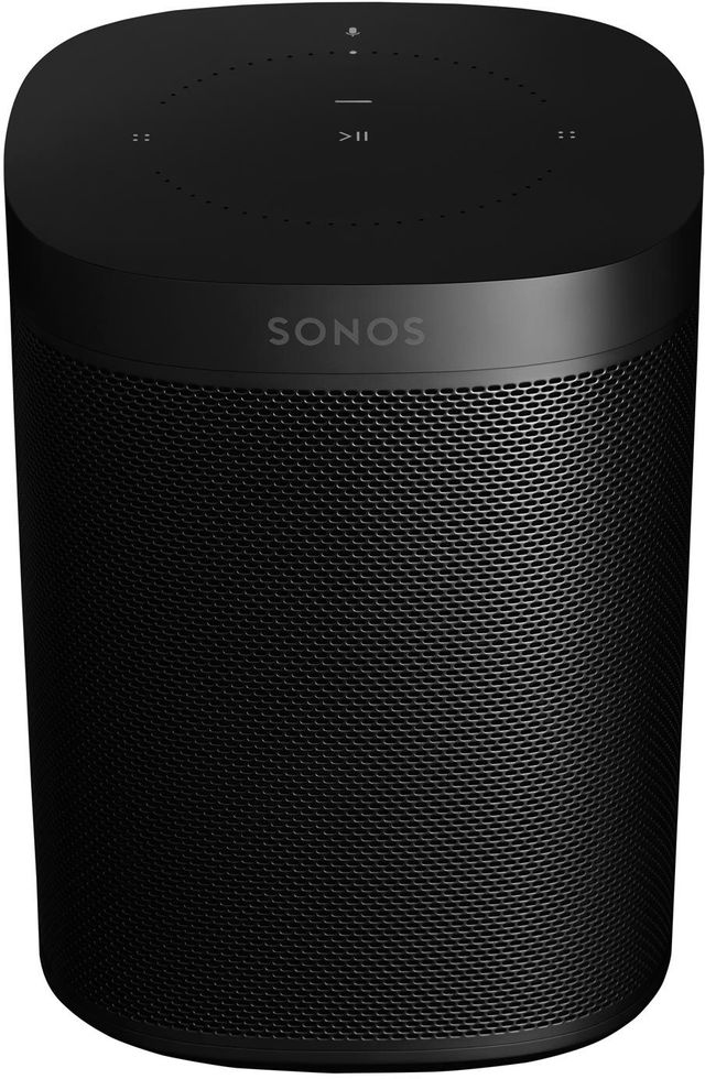 Sonos One (Gen 2) Black Voice Controlled Smart Speaker 4
