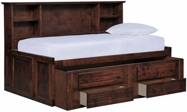 Trendwood Inc. Sedona Cocoa Full Cheyenne Bed with Underdresser