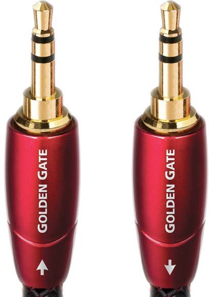 AudioQuest® Golden Gate 3.5mm Interconnect Analog Audio Cable (3.0M/9'10") 1