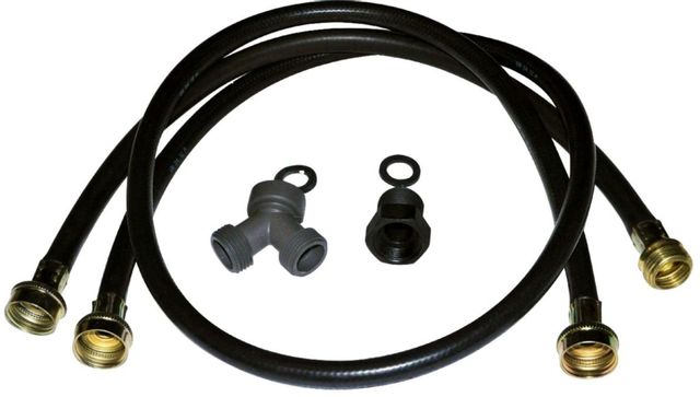 Whirlpool® Black Steam Dryer Hose Kit-0