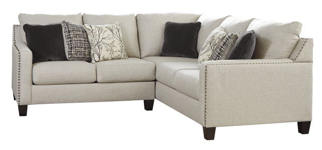 Signature Design by Ashley® Hallenberg 2-Piece Fog Right-Arm Facing Sectional