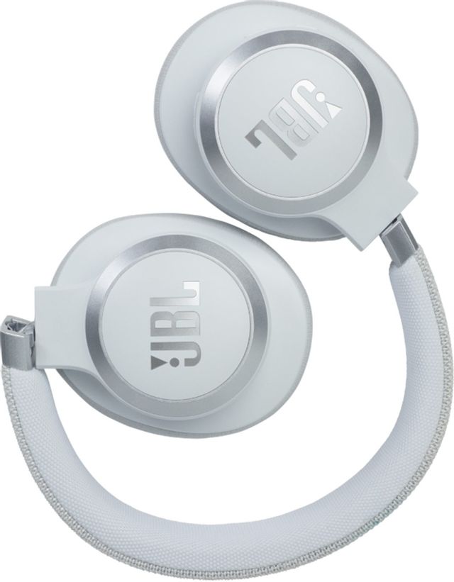 JBL® Live 660NC White Wireless Over-Ear Noise Cancelling Headphones 5