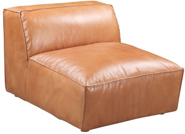 Moe's Home Collection Luxe Signature Tan Slipper Chair