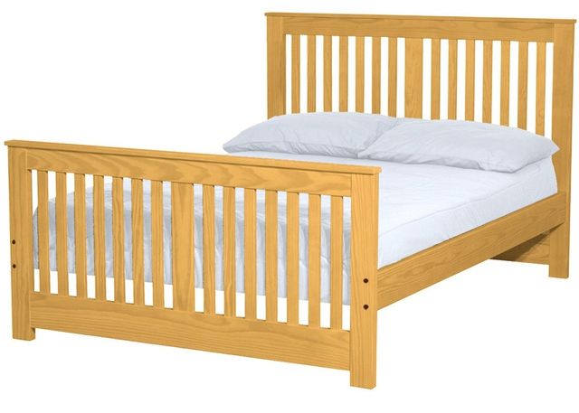 Crate Designs™ Furniture Classic Full Extra-Long Youth Shaker Bed 0