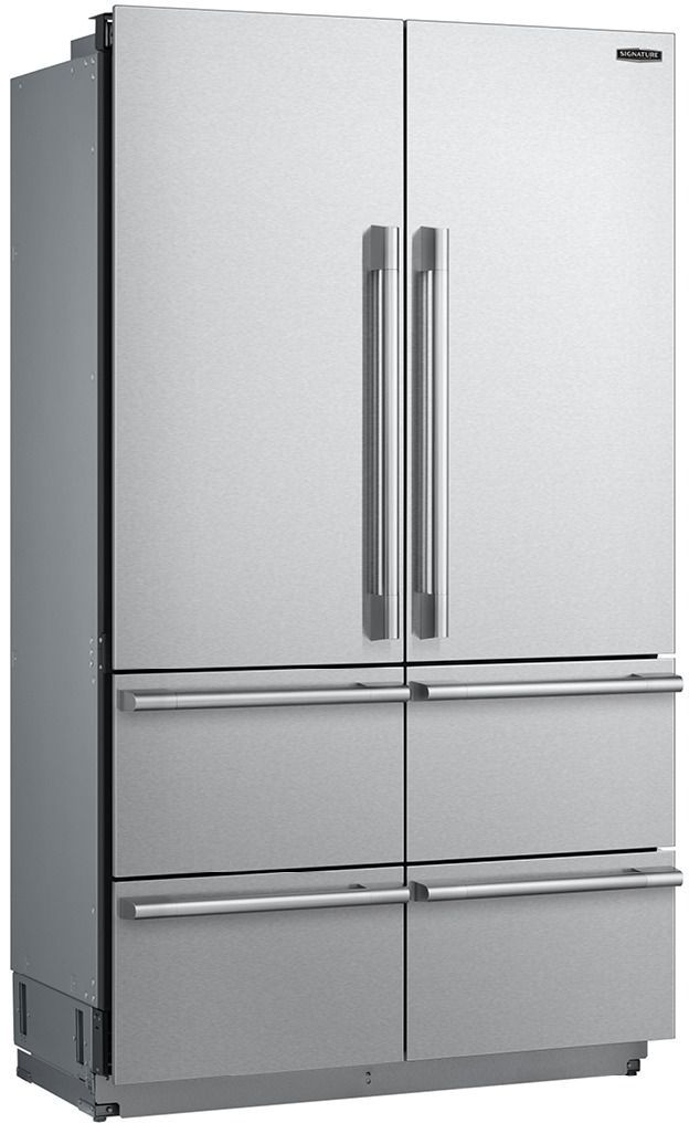 Signature Kitchen Suite 24.6 Cu. Ft. Panel Ready Built-In Counter Depth French Door Refrigerator -2