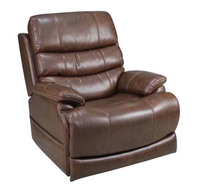 iPower Dual Motor Fabric Layflat Lift Recliner with Power Headrest-0