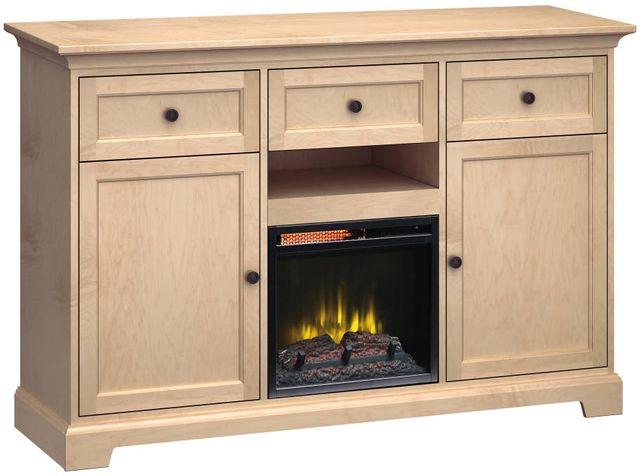 Howard Miller® Customizable 63" Extra Tall Fireplace TV Console with Dual Cabinets and Three Drawers